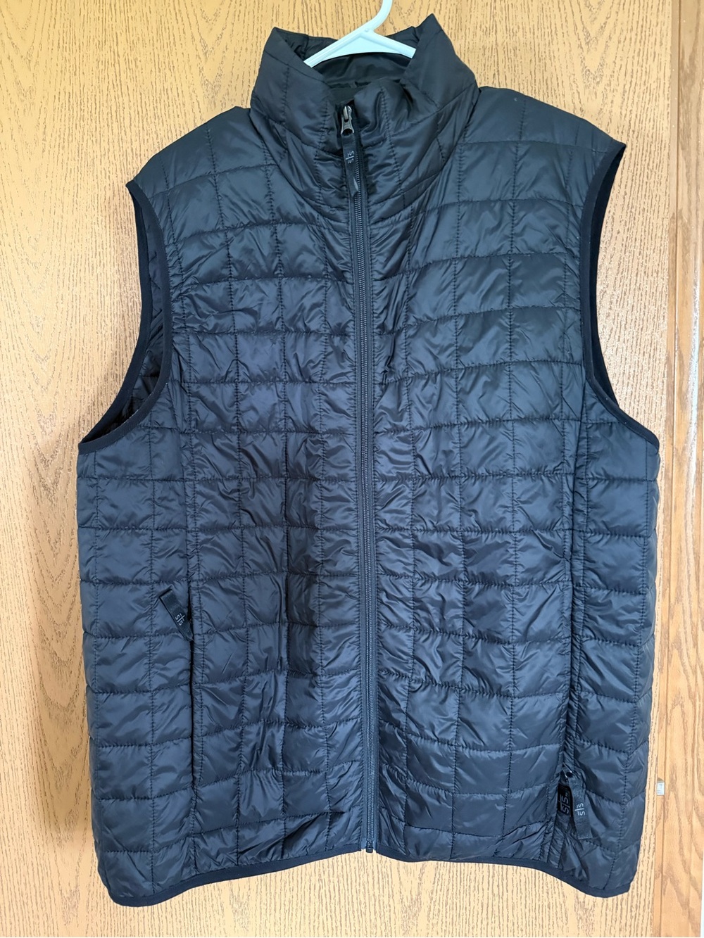 STS Ranchwear Black Quilted Zip-Up Vest